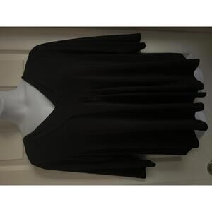 Lane Bryant V Neck Pleated Shirt Sz 18/20